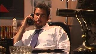 Blonde with short hair and amazing tits get her pussy licked and fucked