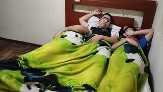 We entered a house and Sugar was there with his two wives, we ended up fucking the two wives.