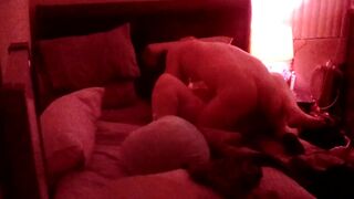 Homemade PAWG Milf Redhead Red Light Fuck Session