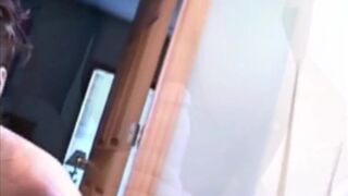 Huge Breasts Daily Handjob For Her Boyfriend Having Moment