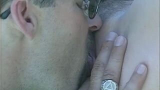 Perverses Schlammschieben Anal unter der Sonne mit geiler extrem nasser Arschfotze