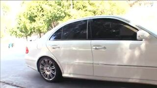 Rich hot blondes fuck a man