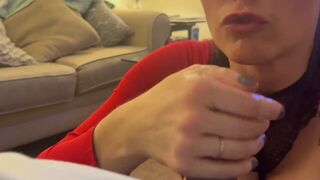 Gamer boy fills my mouth w/cum