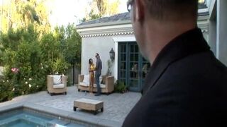 Starving vampish brunette with giant bristols loves to be fucked from behind - 4 image