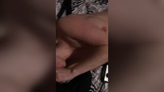 Our first video, Milf has multiple orgasms, surprise squirt!