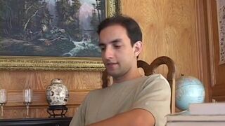 MILF redhead is fucked by a stud then gets facial cumshot