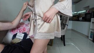 Juicy Blowjob With Balls Licking