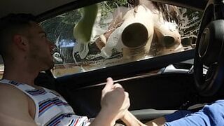 Angela White Caught A Voyeur Neighbor Masturbating With Her HUGE Tits - MOFOS21