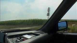 Blond Milf mit Dicken Titten bekommt im Feld eine Spermakur - 3 image