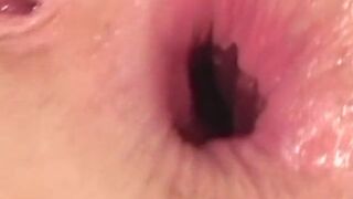 Horny slut with incredible tits sucks and takes two dicks in living room - 14 image