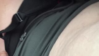 Short blonde bbw fills all her holes