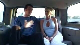 Sexy blonde short haired mature milf fucks hard (MC)