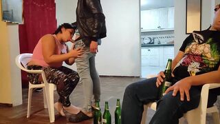 Movie: my wife is unfaithful to me with my best friend every day when I'm not at home and today I was able to record them What a fucking wife I've had all this time