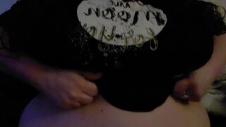 Big natural tittie slutty milf slow motion tittie drop mmm