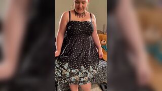 Marie's Edging Orgasm While Modeling and Dancing