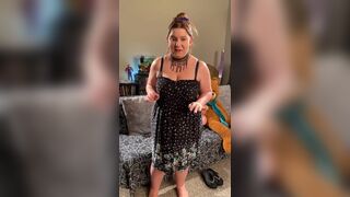 Marie's Edging Orgasm While Modeling and Dancing