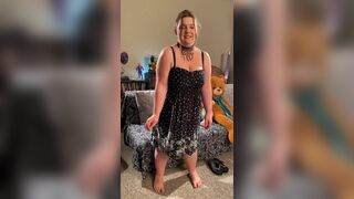 Marie's Edging Orgasm While Modeling and Dancing