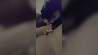 Step sister with nice tits sneaks in my room finally