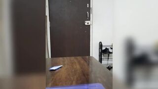 Pizza dare by an indian slut receives food naked