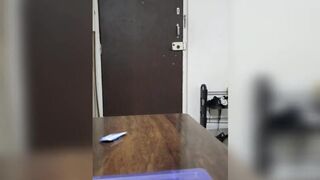 Pizza dare by an indian slut receives food naked