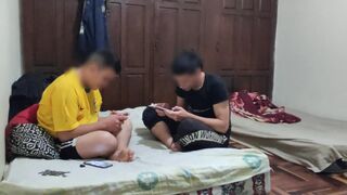 I go to my best friend's house to play free fire and I stay with Siesta his mother gets into my bed so I can fuck her next to her bed WE ALMOST CATCHED MY FRIEND BUT FINALLY I WAS ABLE TO FUCK HER LIKE I WANTED RICH THAT MOMMY