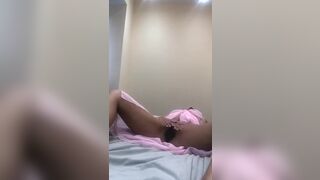 Pakistani wife talking dirty to husbands friend in Urdu while stripping