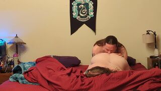 Captivating BBW loves getting fucked from behind. Especially having her ass licked and fucked!!