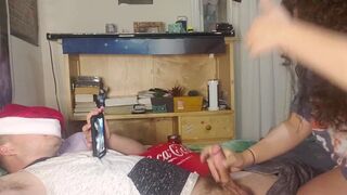 X-mas eve blowjob