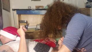 X-mas eve blowjob
