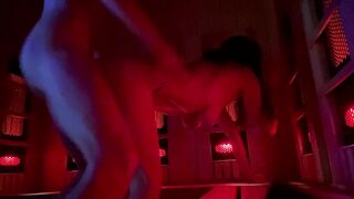 Sexy Busty Milf got Fucked Doggystyle In Sauna - 10 image