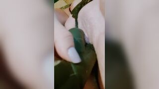 Amatuer hotwife couple bits and pieces of extended play. Husband creampies wife finishes with toys