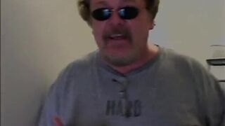 Two brunette babes suck on one hard cock