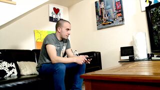 4K horny whore with glasses - big sexy jugs - big boobs