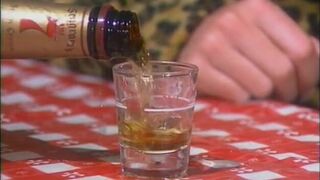 Girl rides on guys big cock and other girl gets pussy lick