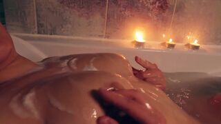 Big Tits Tising And Watered with white cumplays