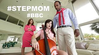 BANGBROS - Music Teacher Charlie Mac Teaches Paris Lincoln And Her Stepmom Kitana Flores A Lesson