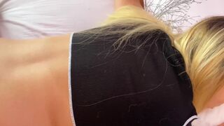 I sneaked into my milf step mom room and I fucked her