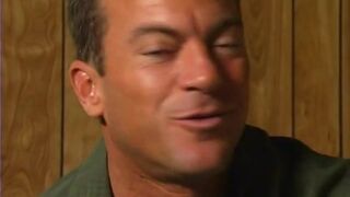 Randy spears fucks a horny blonde babe through the lattice