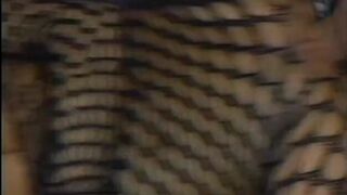 Gorgeous blonde in fishnets gets the fuck of her life