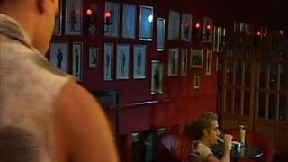 Sexy stewardess decided to have sex before the end of flight - 4 image