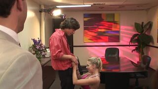 Shawna Lenee dances with the pornstar Ariella