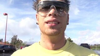 Abby Rode Blonde gives blowjob and fucks with John Espizedo