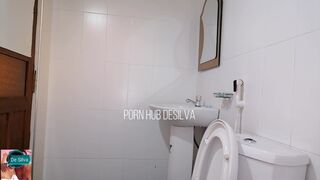 Fucking my Secretary in the Office Bathroom