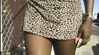 Horny slut spreads her legs apart for pussy licking - 1 image