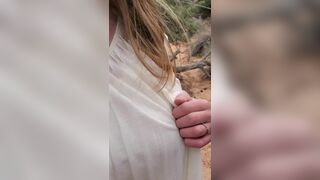 Sexy Sexy fun on rocks and masturbation