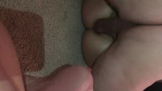 Slut wife squirts anal