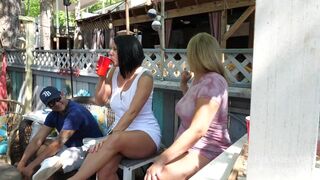 Double Penetration Fucking at the Love Shack . FetSwing Life