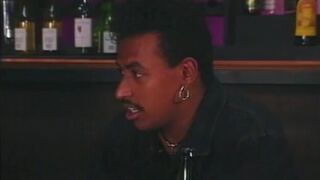 Hot black slut with big tits gets fucked in a bar - 3 image