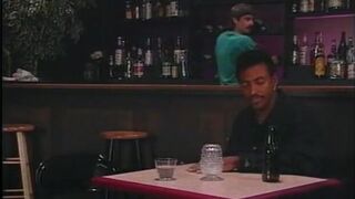 Hot black slut with big tits gets fucked in a bar - 4 image