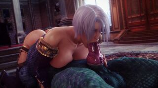 Ivy Valentine suck big cock argonian - Soulcalibur (noname55)